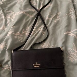 Kate Spade Elegant Black Crossbody Bag